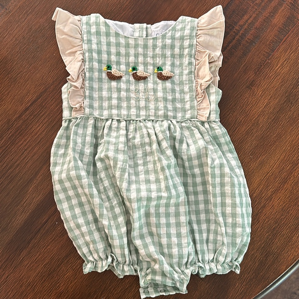 Mallard gingham bubble - Picture 2 of 4